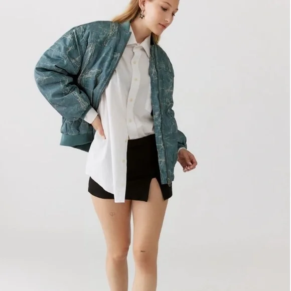 BDG Marcy Nylon Bomber Jacket - Picture 4 of 10